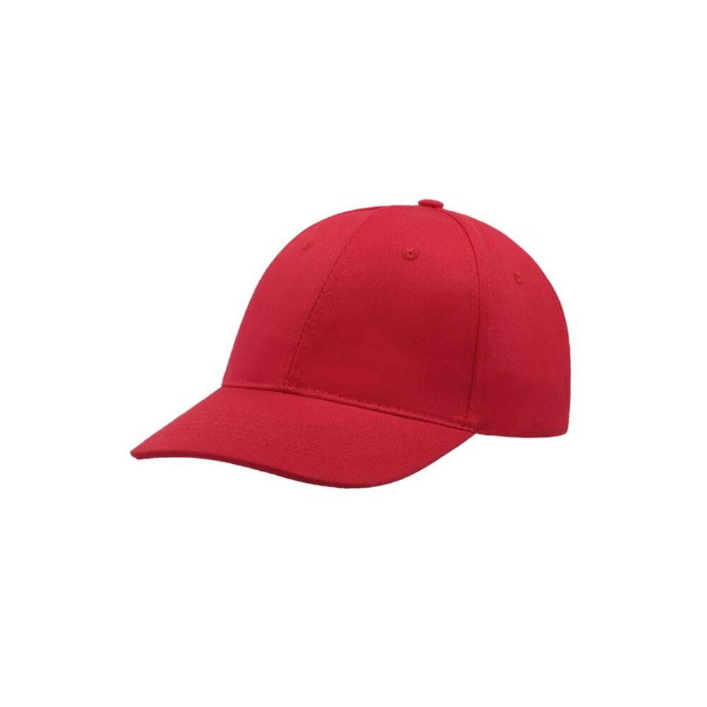 Atlantis Start 6 Panel Baseball Cap / Red